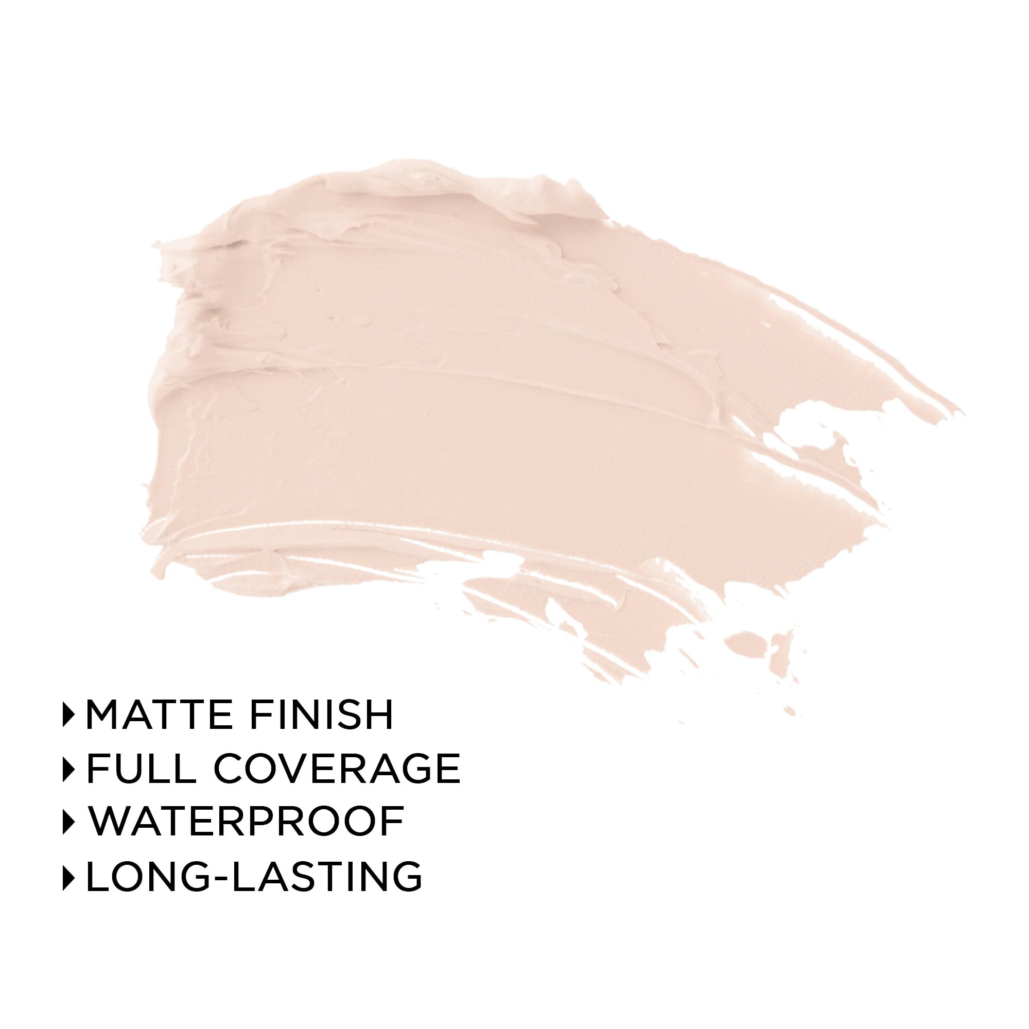 Seven Seas Full Matt Studio Concealer Stick (01 Natural) - Oil Free, Long Lasting & Blendable Concealer for Women | Medium to Full Coverage Foundation Makeup | Perfect for Daily Wear, Photo Shoots & Special Events