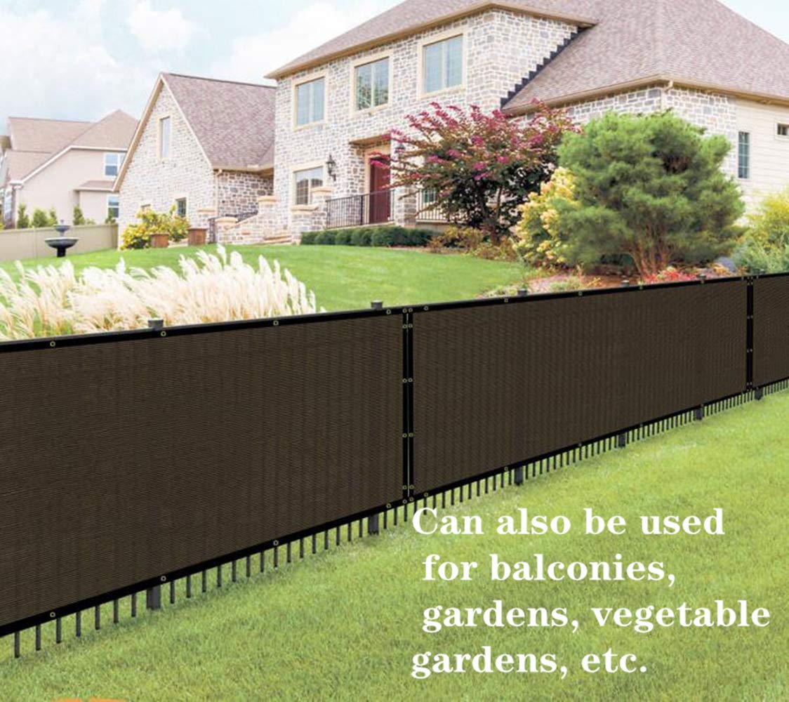 Balcony Privacy Screen Net Fence - Durable Windscreen Mesh Shade Cover for Patio, Yard, Driveway & Garden | Construction Site Barrier, Gazebo Protection | UV Resistant Outdoor Privacy Solution
