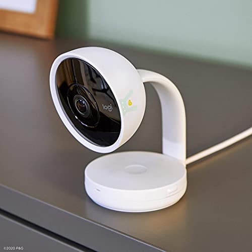 Pampers Lumi Smart Baby Monitor with HD Camera & Audio - WiFi Enabled, Night Vision, Temperature & Humidity Sensor | Compatible with Lumi Smart Sleep System | Perfect for Nursery, Travel & Peace of Mind Parenting