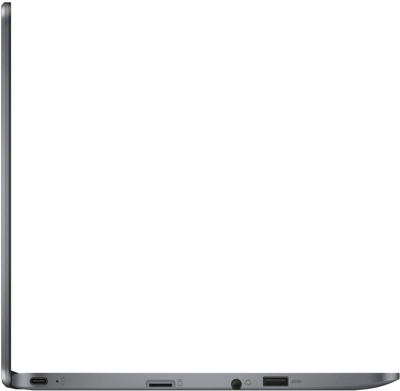 ASUS Chromebook CX22N 11.6-inch HD Laptop - Intel Celeron N3350, 4GB RAM, 32GB eMMC, Intel UHD Graphics, SD Card Reader - Lightweight Grey (CX22NA-211.BB01) | Perfect for Students, Online Learning & Remote Work