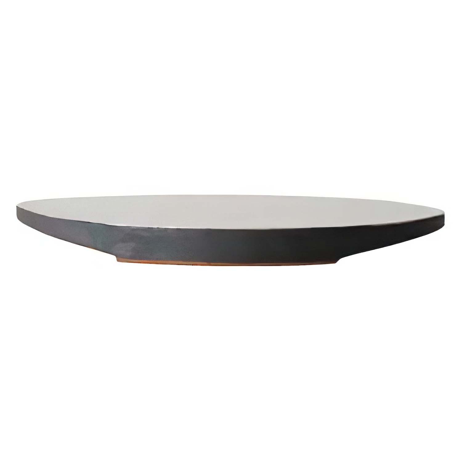 Marumi Yasuda Kawara Yuki Handcrafted Japanese Ceramic Flat Plate - Elegant Dining & Home Decor Serving Dish for Sushi, Appetizers, and Desserts