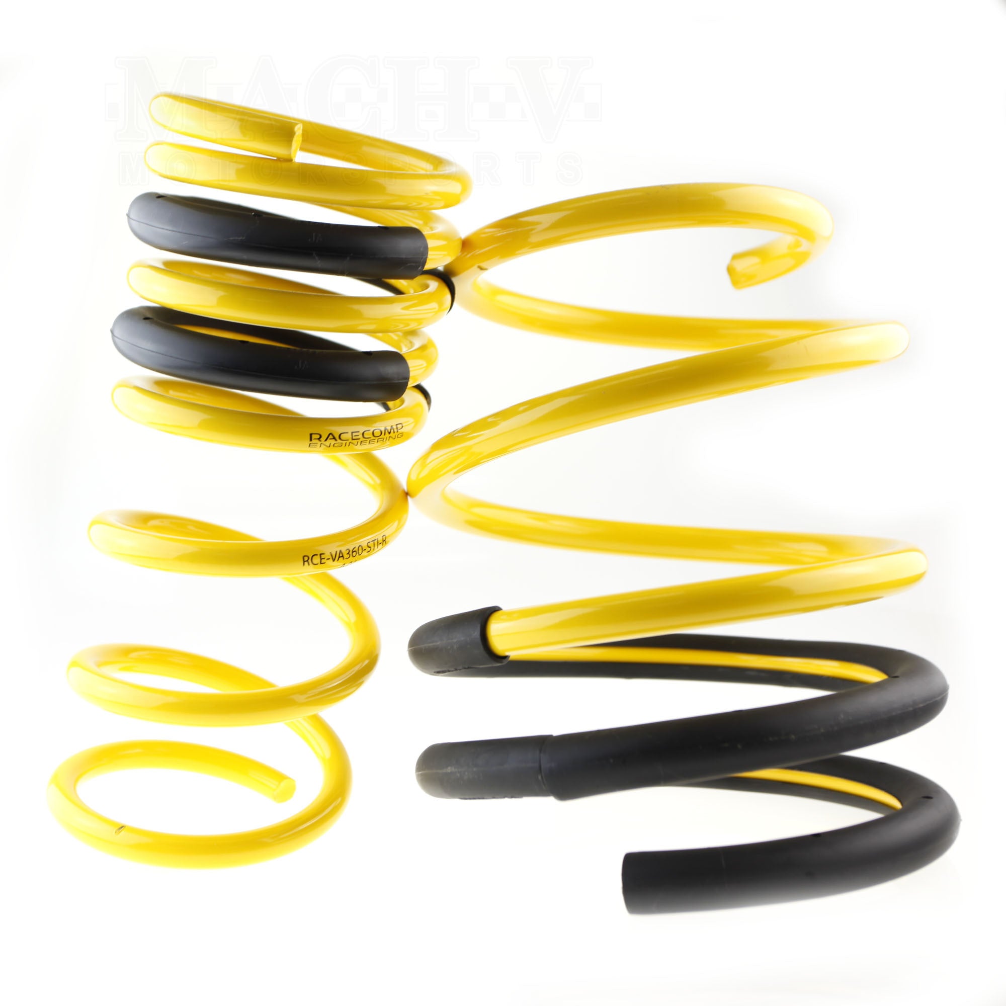 Racecomp Engineering Performance Yellow Springs for 2015-2021 Subaru WRX STI - Perfect for Track Days & Street Performance Upgrades