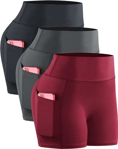 9118 Black/Grey/Red,3 Pack