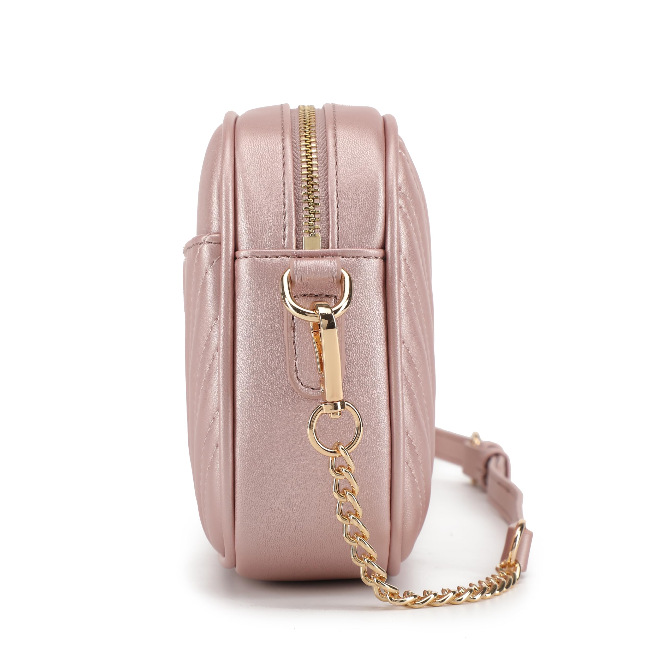 Lola Mae Quilted Crossbody Bag for Women - Fashionable Shoulder Purse with Trendy Design - Perfect for Daily Use, Travel, and Shopping