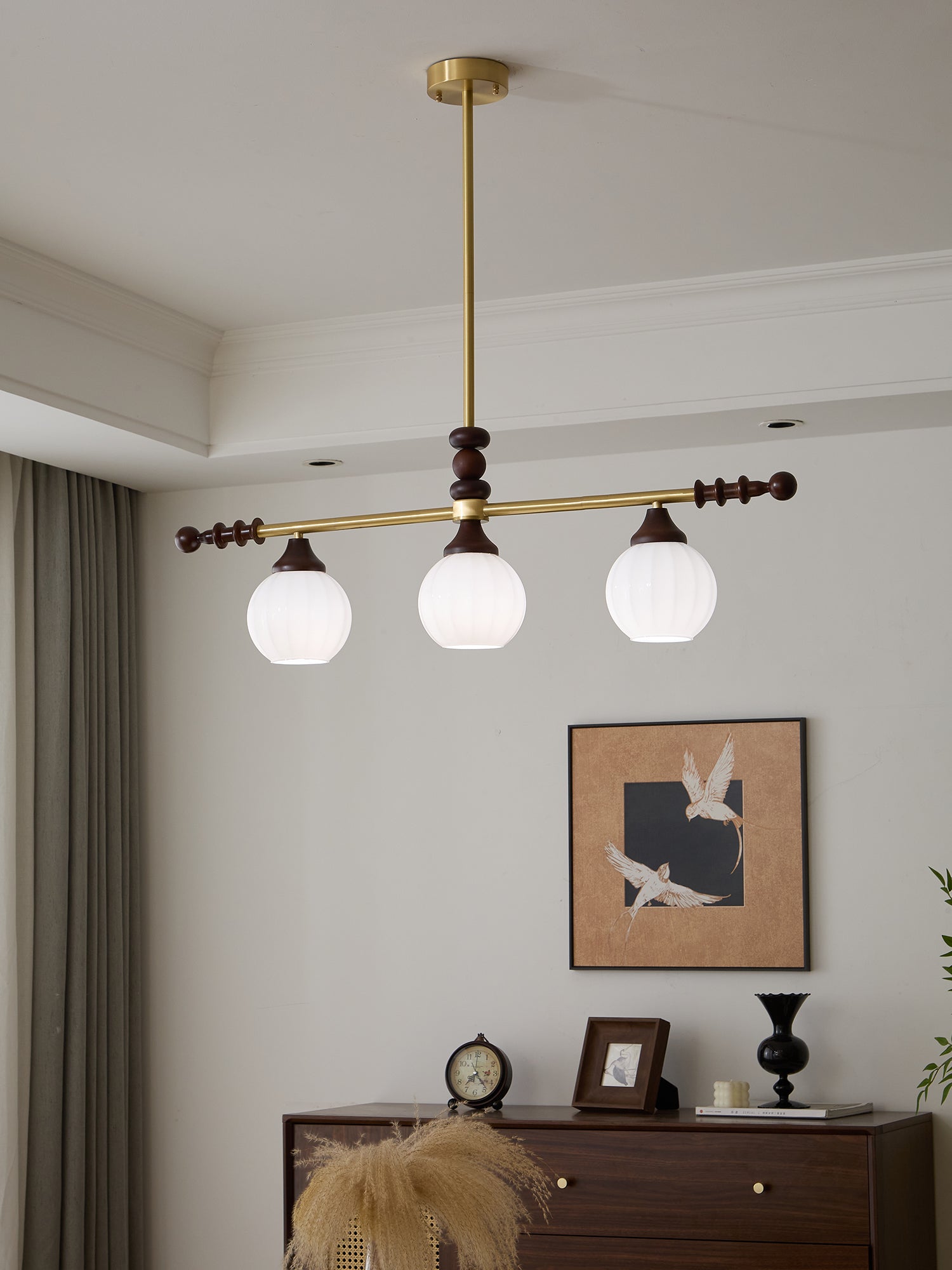 Clarabelle Crystal Chandelier - Elegant Modern Ceiling Light Fixture for Dining Room, Bedroom & Living Room Decor