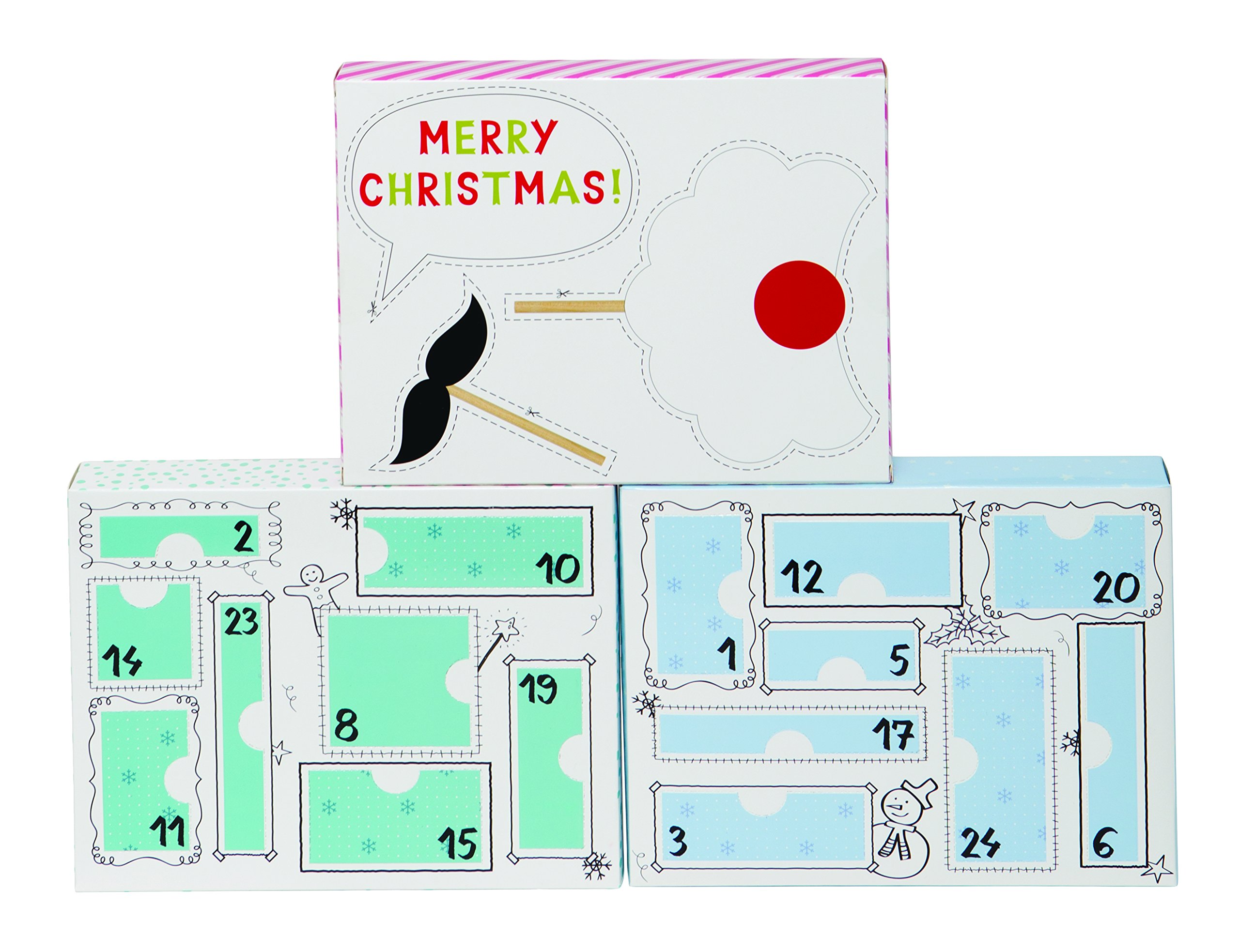 Technic Love Your Selfie Cosmetic Advent Calendar - 24-Piece Makeup Set for Holidays & Gifts | Perfect for Christmas Countdown, Beauty Lovers & Self-Care Routines
