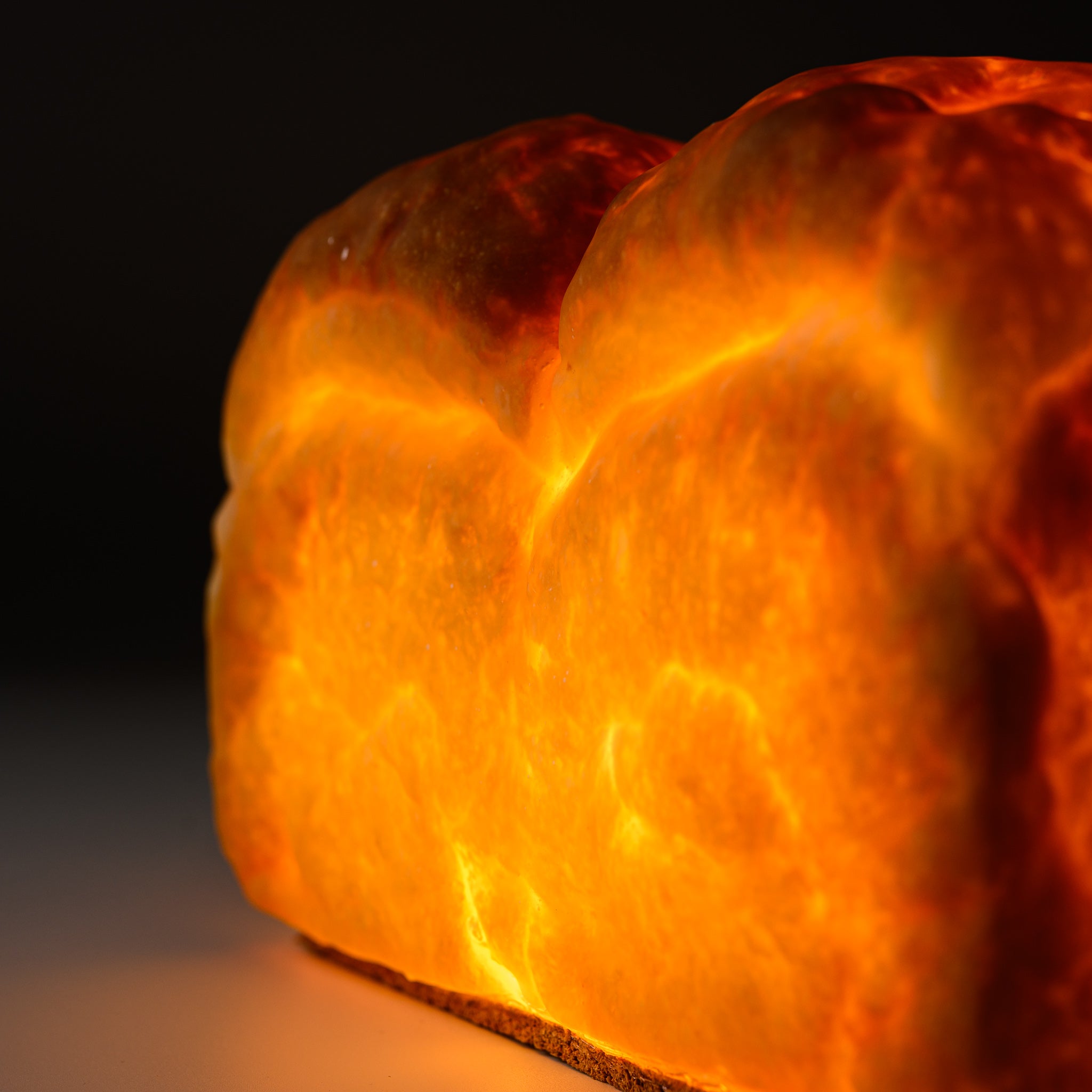 PAMPSHADE Real Bread Lamp - Japanese Pain de Mie Style LED Night Light by Yukiko Morita | Unique Home Decor for Bedroom, Living Room & Cafe Ambiance