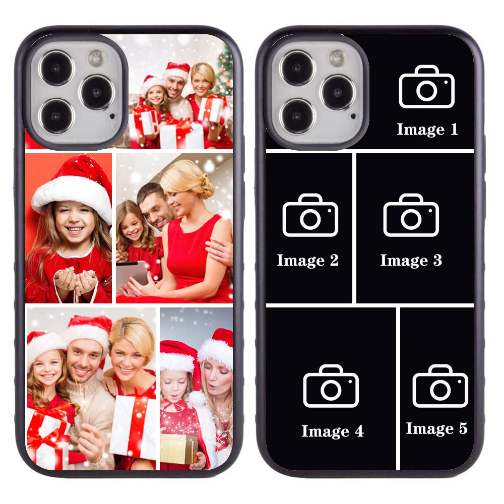 Custom Photo Phone Case for iPhone 16/15/14/13/12/11 & Samsung Galaxy S25/S24/S23/S22/S21 - Personalized Multi-Picture Design - Perfect Gift for Birthdays, Anniversaries & Special Occasions
