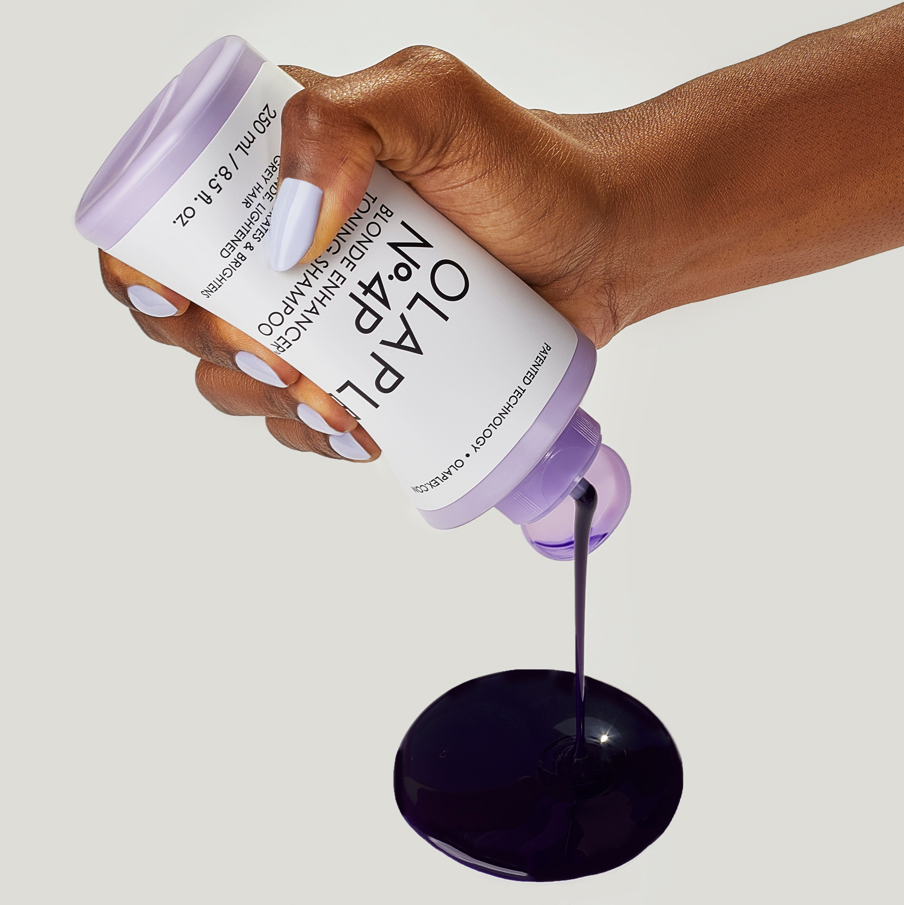 OLAPLEX No. 4P Blonde Enhancer Toning Shampoo for Blonde & Highlighted Hair | Purple Shampoo to Neutralize Brassiness & Brighten Blonde Hair | Perfect for Color-Treated & Bleached Hair Care Routine