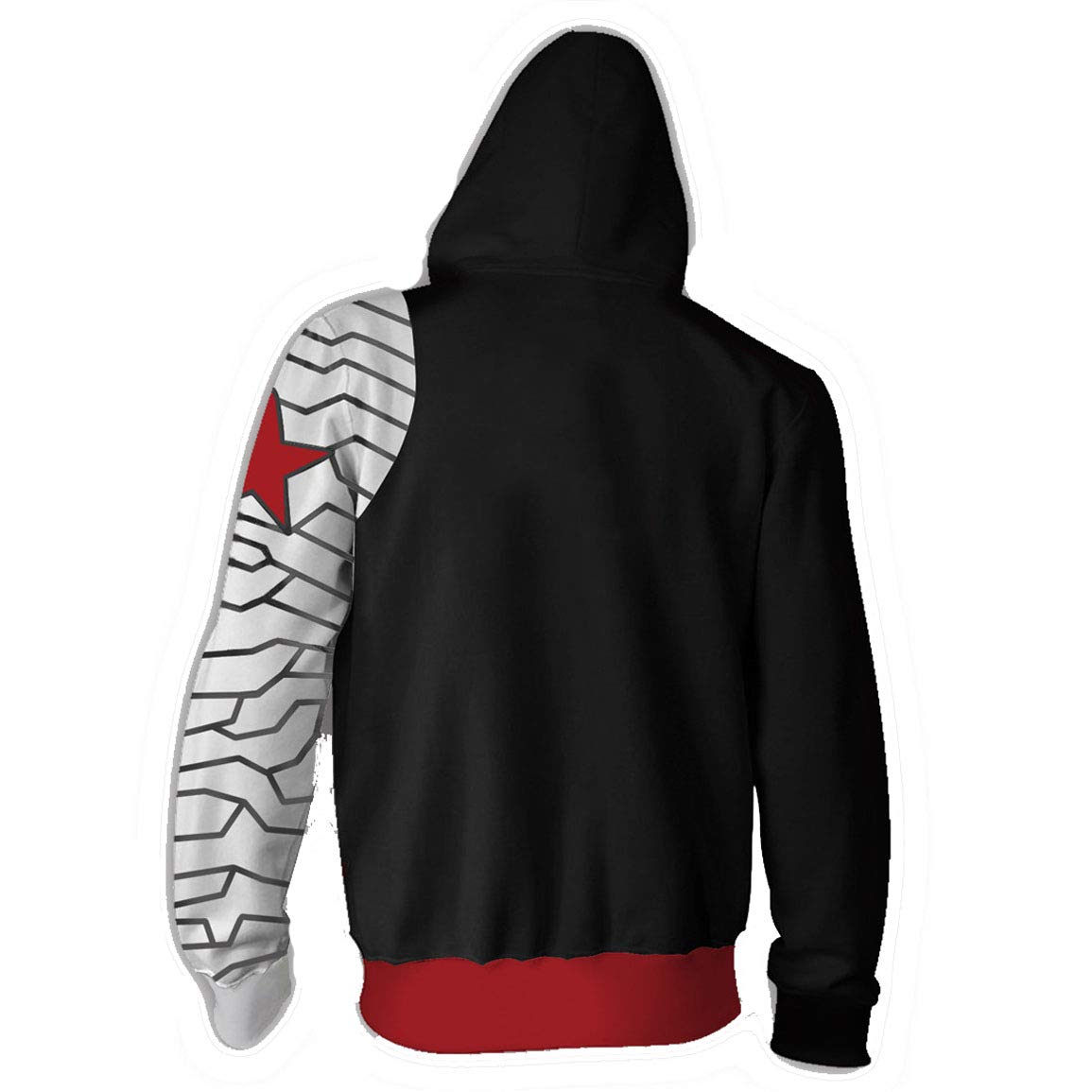 3D Captain Fashion Cosplay Hoodie Jacket for Men & Women - Superhero Costume, Comic Con Outfit, Halloween Cosplay, Anime Convention Apparel