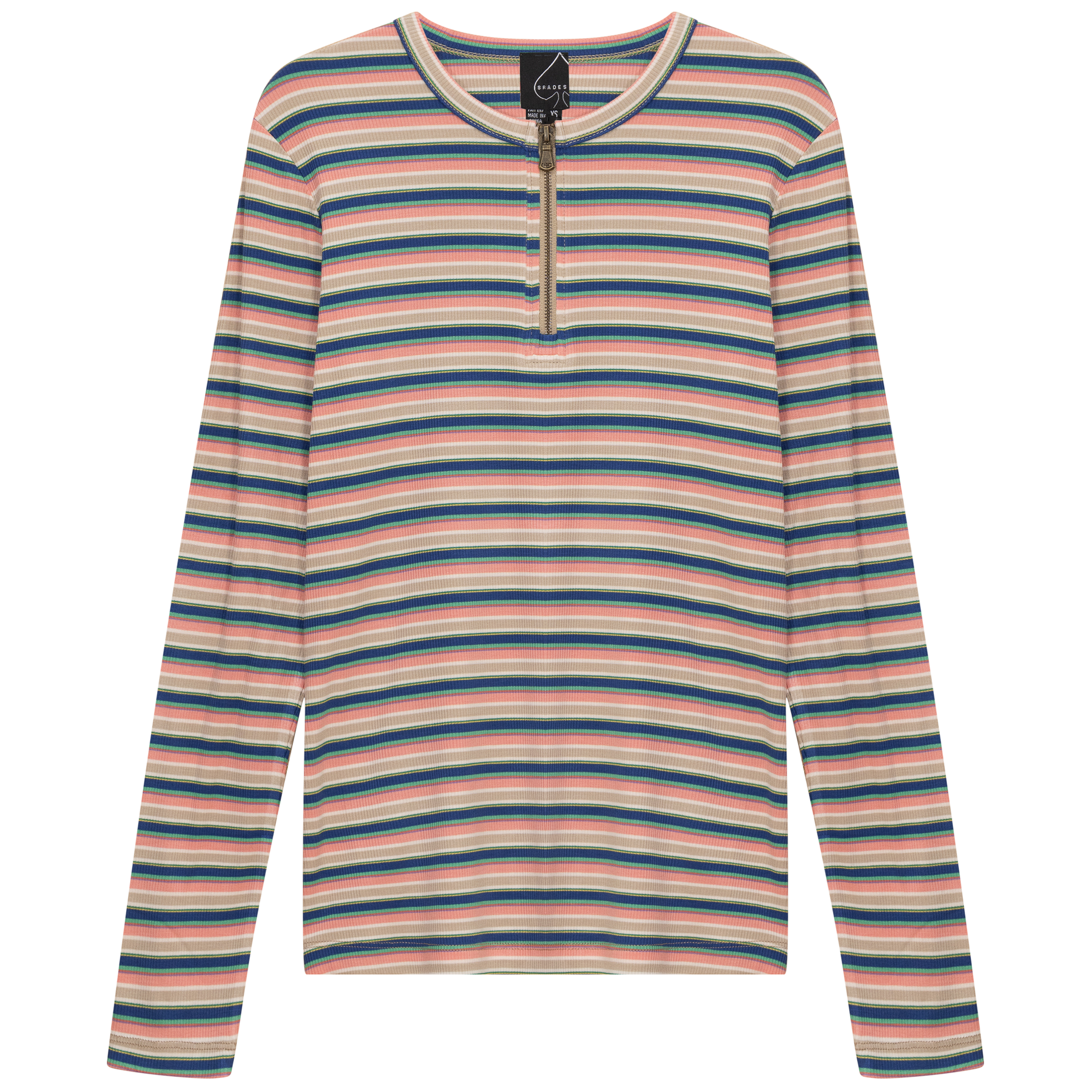 Stylish Ribbed Striped Henley Tee for Men - Comfortable Casual Shirt for Everyday Wear, Date Nights & Weekend Outings