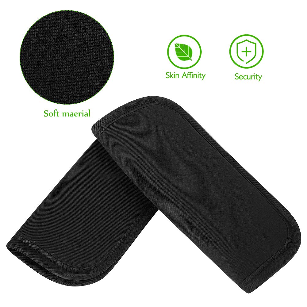 Soft Baby Car Seat Strap Covers - Shoulder Pads for Strollers & Pushchairs