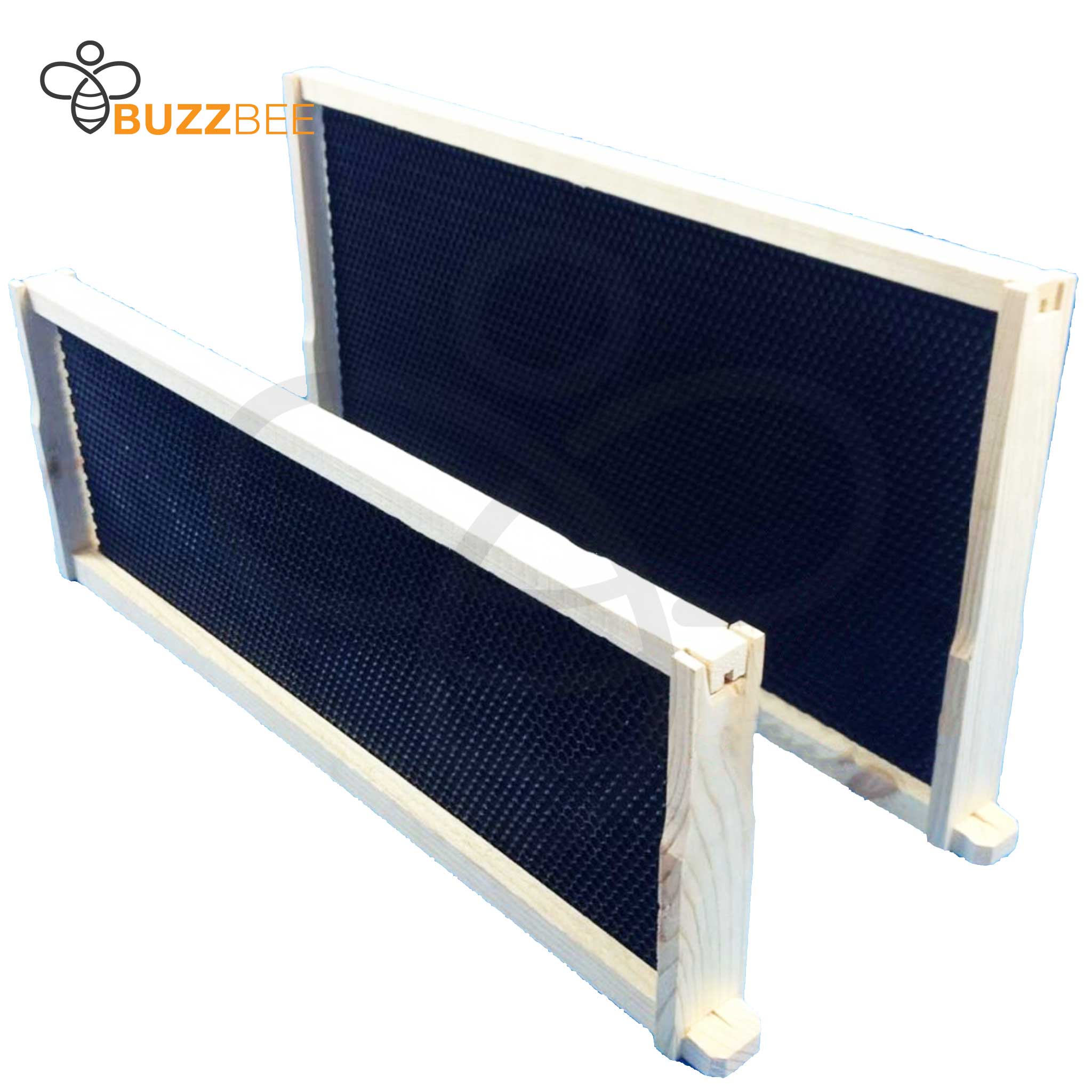 Premium Assembled Beehive Wooden Frame with Plastic Foundation - Durable Beekeeping Supplies for Honey Production & Hive Maintenance