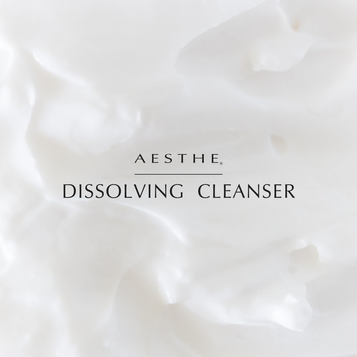 Aesthe Dissolving Cleanser - Hydrating Makeup Remover & Gentle Face Wash for Normal to Dry Skin - Enriched with Natural Fruit Extracts, Seed Oils & Botanicals - 1.7 oz Luxury Skincare - Perfect for Nighttime Routine & Travel-Friendly Skincare