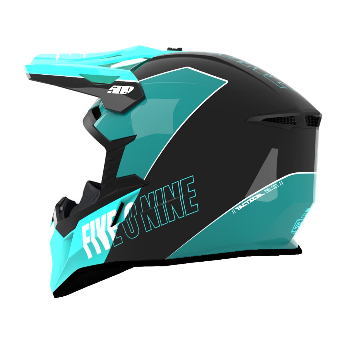 509 Youth Tactical 2.0 Snowmobile Helmet - Gloss Emerald (Medium) | Lightweight & Durable ATV Motorcycle Helmet for Kids | Perfect for Snowmobiling, Motocross & Winter Sports