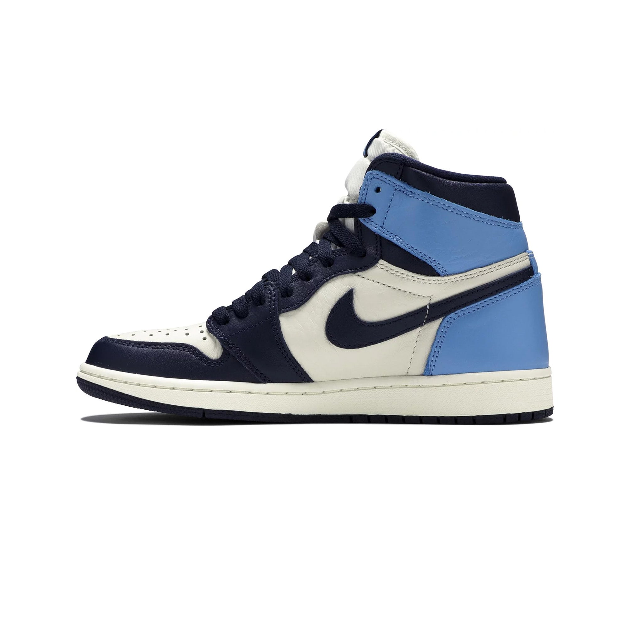 Air Jordan 1 Retro High OG 'Obsidian' Sneakers (2019 Release) - Men's Basketball Shoes for Streetwear & Casual Style