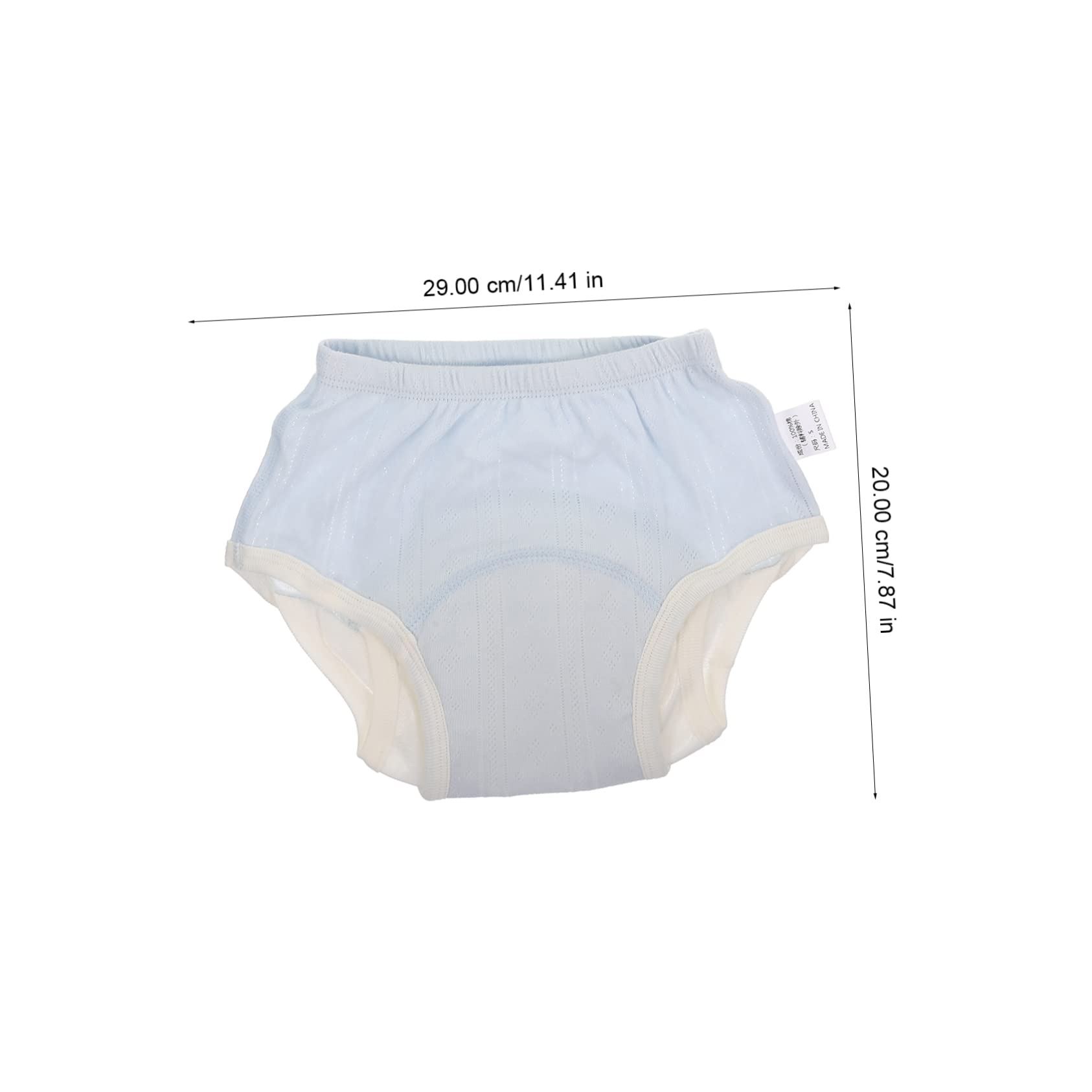 Wakauto 8 Pcs Newborn Cotton Training Pants - Soft & Breathable Diaper for Baby Boys & Girls - Perfect for Potty Training, Daycare & Overnight Use