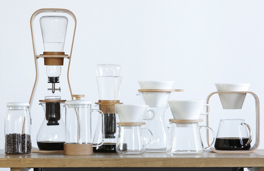 **Iwaki SNOWTOP Heat Resistant Glass Coffee Pot & Dripper Set – 13.5 fl oz (400 ml) – Perfect for Pour Over, Cold Brew & Iced Coffee – K9964-M**