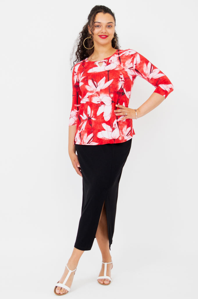 Premium Bamboo Gemi Top for Women - Soft & Breathable Summer Blouse - Perfect for Casual Outings, Beach Vacations & Boho Fashion