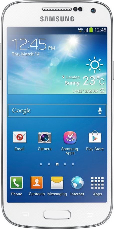 Samsung Galaxy S4 Mini 16GB White Frost GSM Unlocked Smartphone - Perfect for Travel, Business & Everyday Use