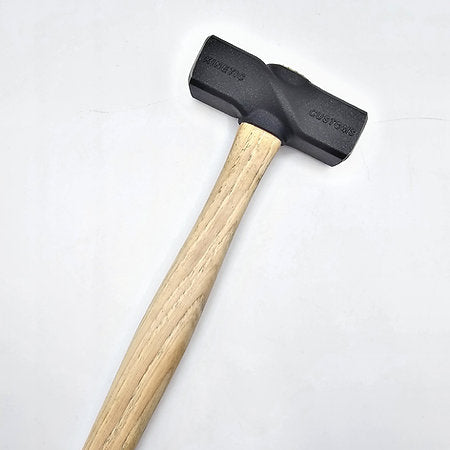 Kinetic Customs Twisted Bench Hammer - Heavy Duty Metalworking Tool for Blacksmithing & Jewelry Making - Perfect for Forging, Shaping & Repairing Metal Projects in Workshop or Garage
