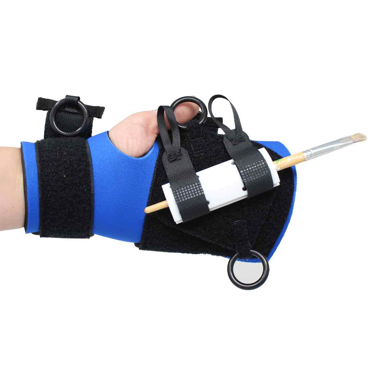 Active Hands Small Item Gripping Aid - Adaptive Tool for Holding Brushes, Drumsticks, Makeup & More - Ideal for Arthritis, Stroke Recovery & Limited Mobility - Perfect for Artists, Musicians & Daily Activities