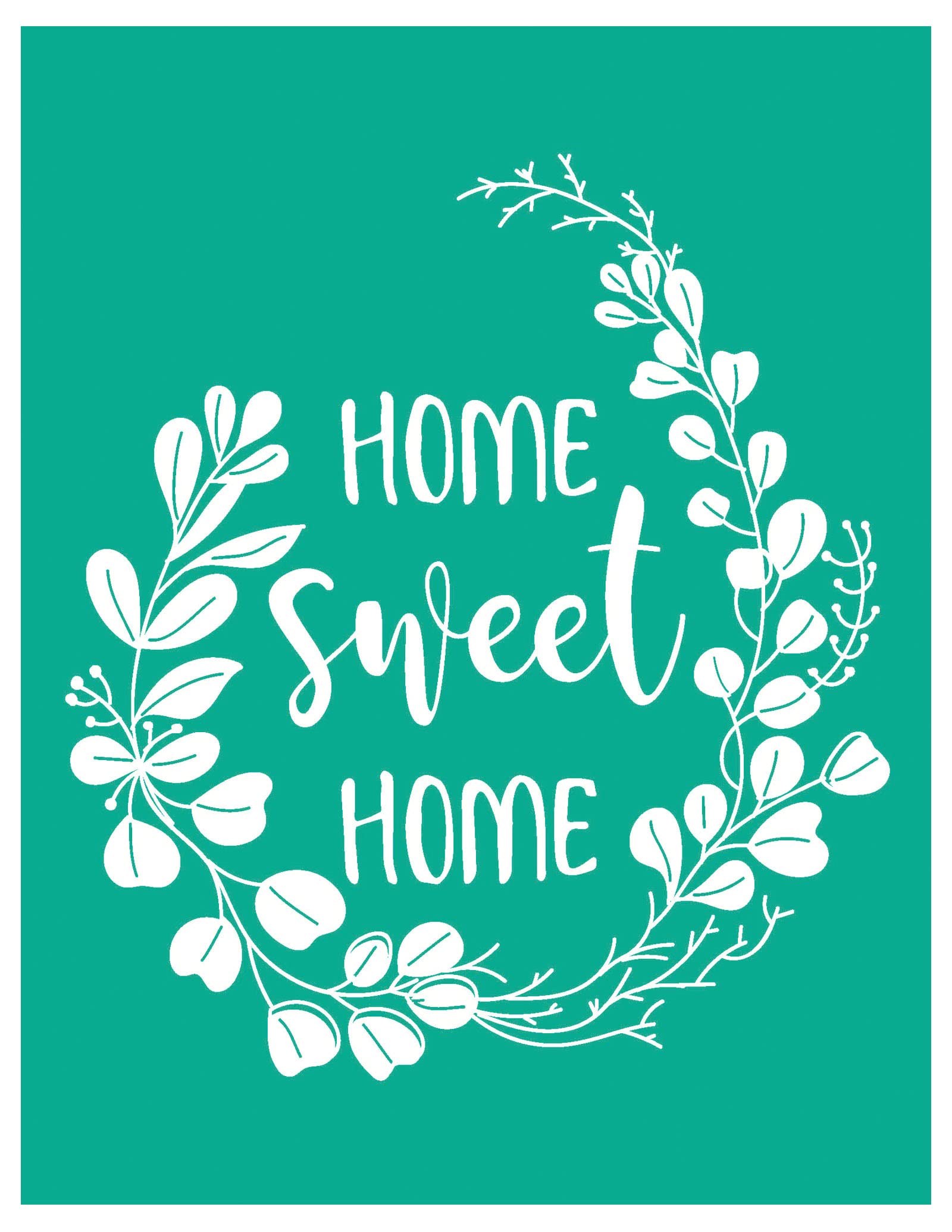 Reusable Self-Adhesive Screen Printing Stencils for Wood, Fabric, Pillows & Walls - DIY Home Decor & Chalk Paint Transfer Kit | Perfect for DIY Projects, Home Decoration, Crafting & Custom Gifts