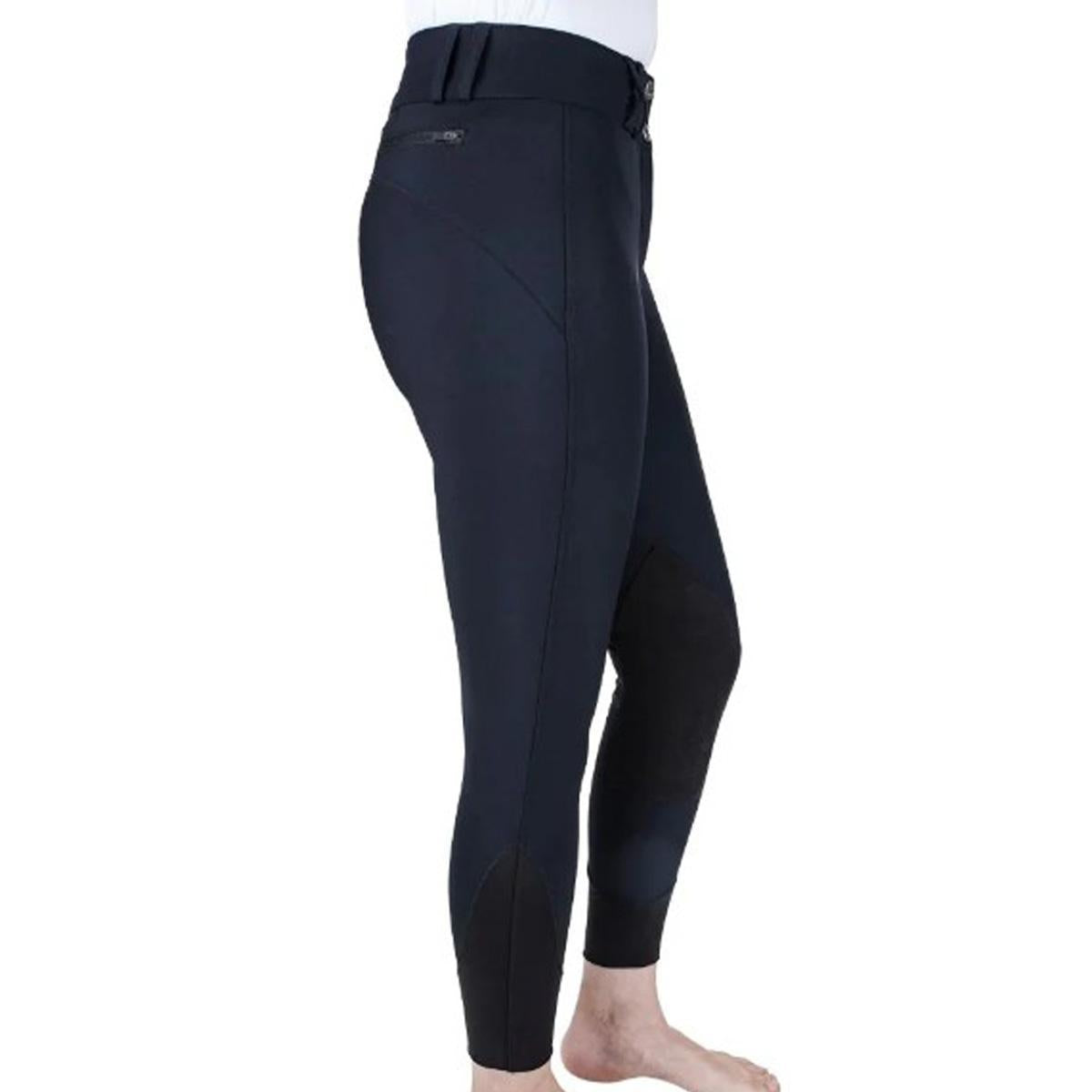 Equine Couture Charlotte Suede Knee Patch Breech - Premium Equestrian Riding Pants for Women - Perfect for Dressage, Show Jumping & Horseback Riding