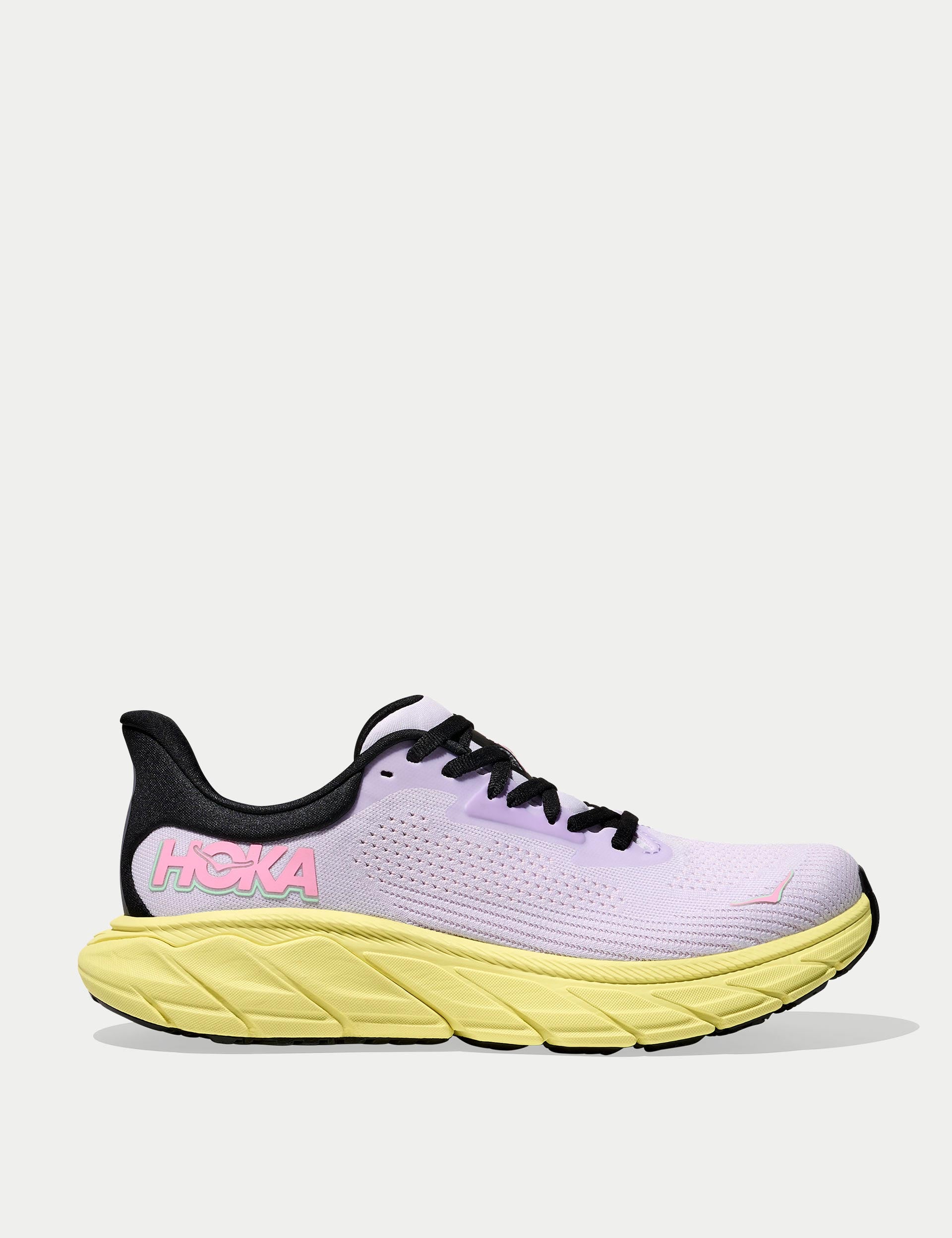 Hoka Arahi 7 Running Shoes - Starlight Glow/Yuzu Color | Stability & Cushion for Road Running, Jogging & Daily Wear