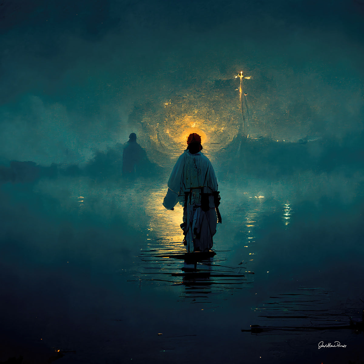 Peter, Man of FAITH! - Inspirational Christian Gift for Men, Bible Verse Wall Art, Home & Office Decor, Perfect for Church, Prayer Room, or Christian Living Encouragement