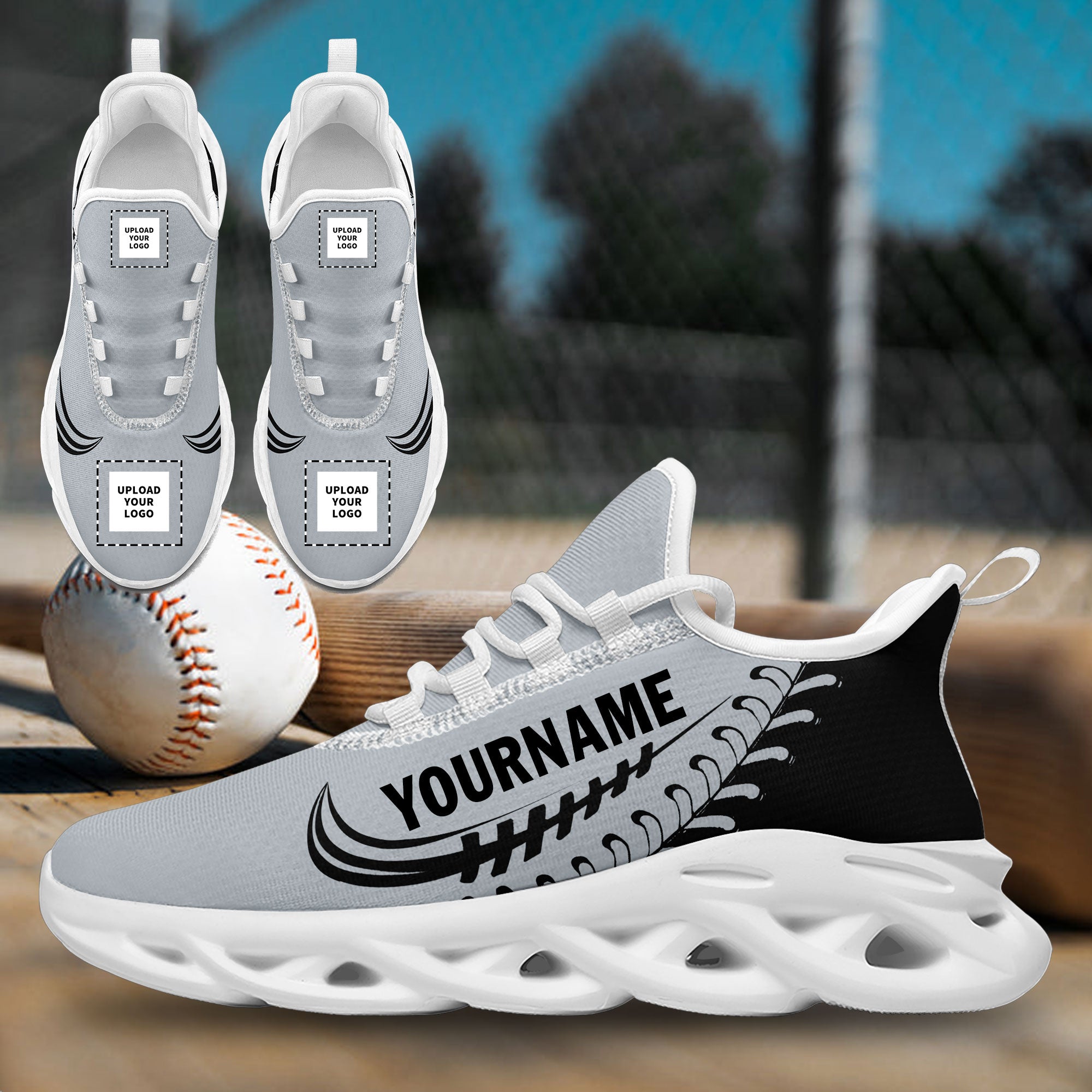 Custom MaxSoul Shoes and Hat Combo - Personalized Sneakers & Cap Set for Men and Women - Perfect for Running, Gym Workouts, and Streetwear Fashion