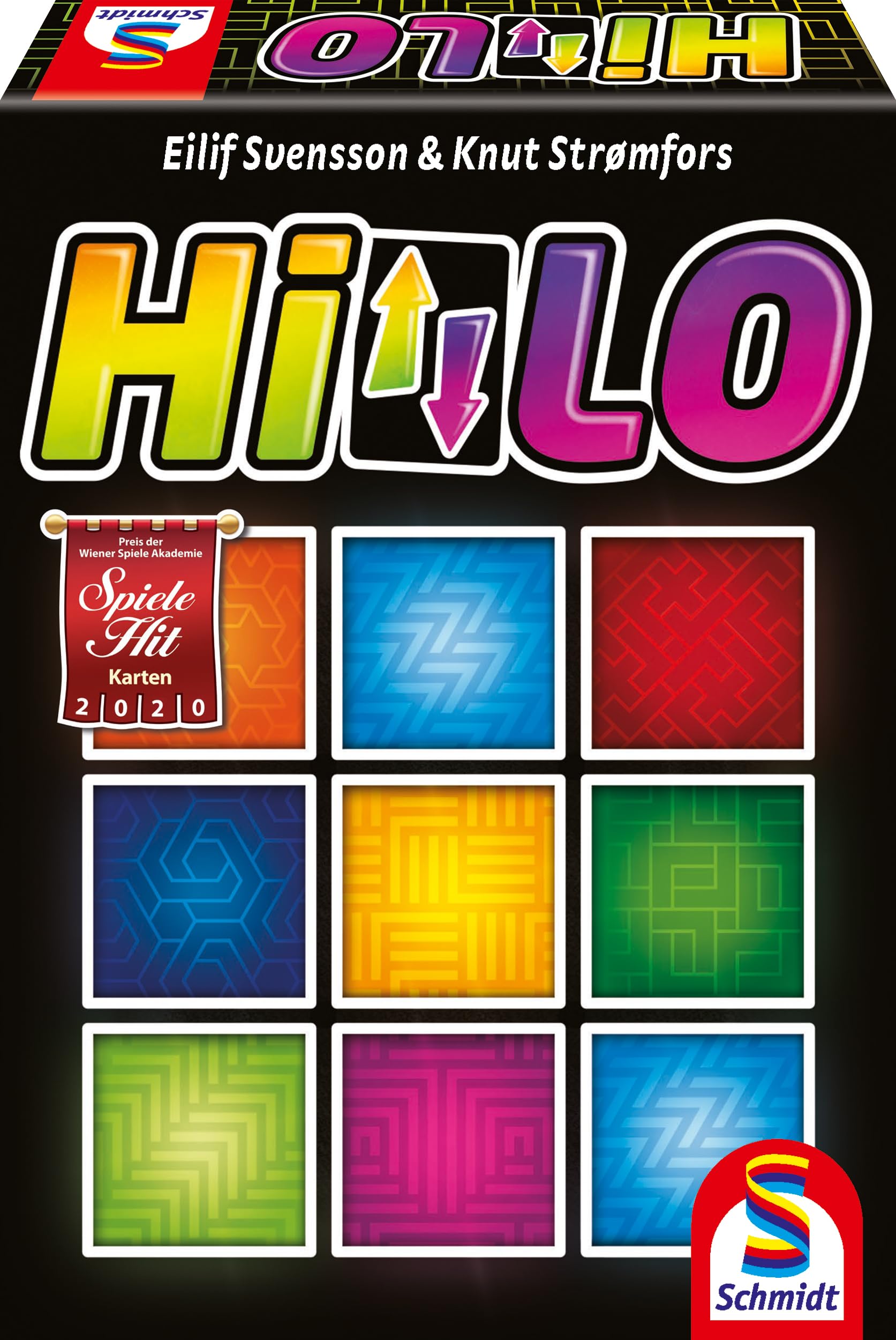 Schmidt Spiele HiLo Board Game - Fun Family Card Game for Kids & Adults - Perfect for Parties, Game Nights & Travel