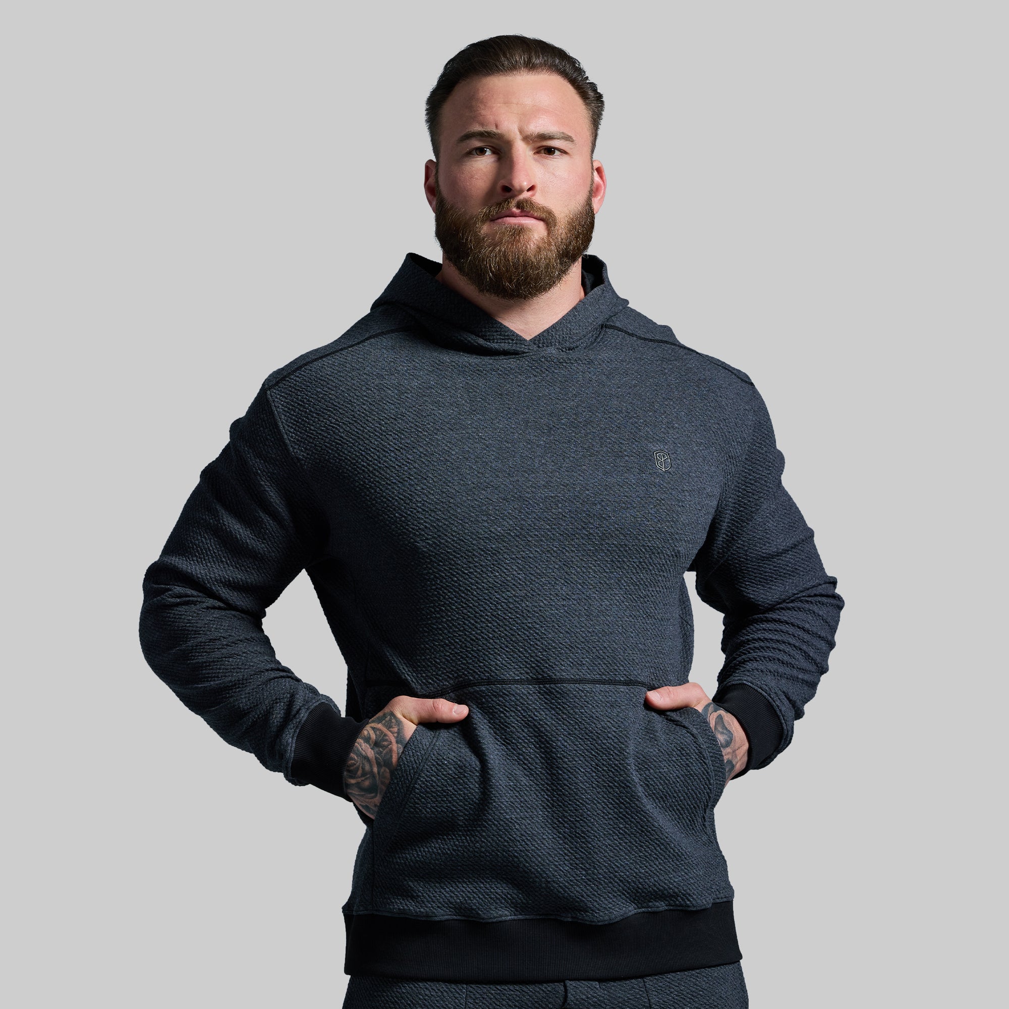 Men's Cloud Hoodie - Lightweight & Comfortable Pullover Sweatshirt (Gunmetal Grey) | Perfect for Casual Wear, Gym & Outdoor Activities