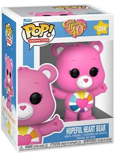 Limited Edition Glow in the Dark Care Bears 40th Anniversary Hopeful Heart Bear #1204 - Chase Exclusive Collectible for Kids & Fans - Perfect for Birthday Gifts, Room Decor, and Nostalgic Collectors