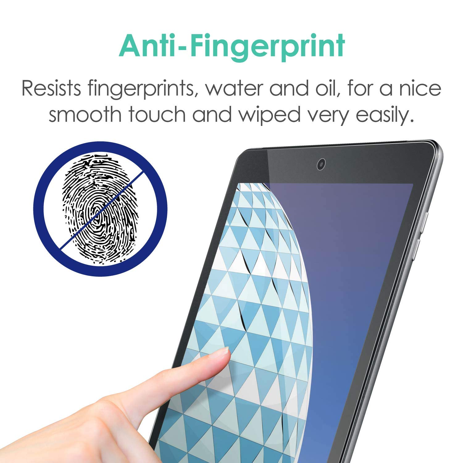ELECOM Anti-Glare Screen Protector for iPad Air 3 (10.5-inch 2019) & iPad Pro 10.5 (2017) - Japan-Made Pencil-Feel Drawing Film, Ultra Smooth 100, Scratch Resistant - Perfect for Digital Art, Note Taking & Professional Design Work