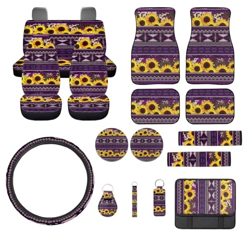 Aztec Southwest Sunflower-Purple