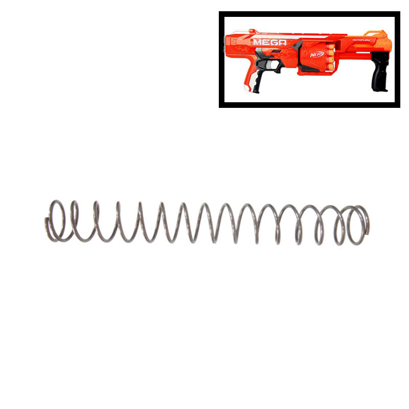 Upgraded Mega RotoFury Blaster with High-Power Spring - Ultimate Foam Dart Toy for Outdoor Battles & Nerf Wars