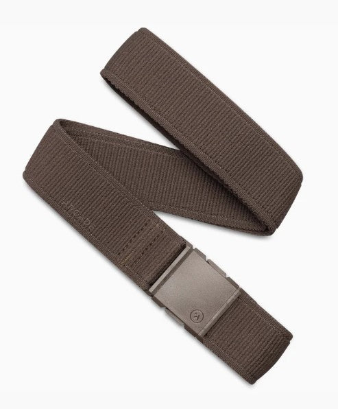 Premium Genuine Leather Atlas Belt for Men - Classic Brown Dress Belt with Heavy Duty Buckle - Perfect for Business, Casual & Formal Wear