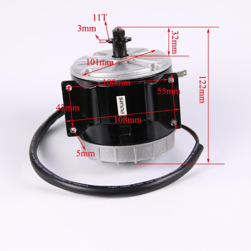 24V 350W Brushed DC Motor Controller with LCD Display & Keylock - Universal Throttle Grip for DIY Electric Bicycles, Scooters, E-Bikes, ATVs, Mini Bikes, Lawn Mowers, Tricycles & Drift Trikes - Perfect for Home Upgrades, Off-Road Adventures and Urban Commuting