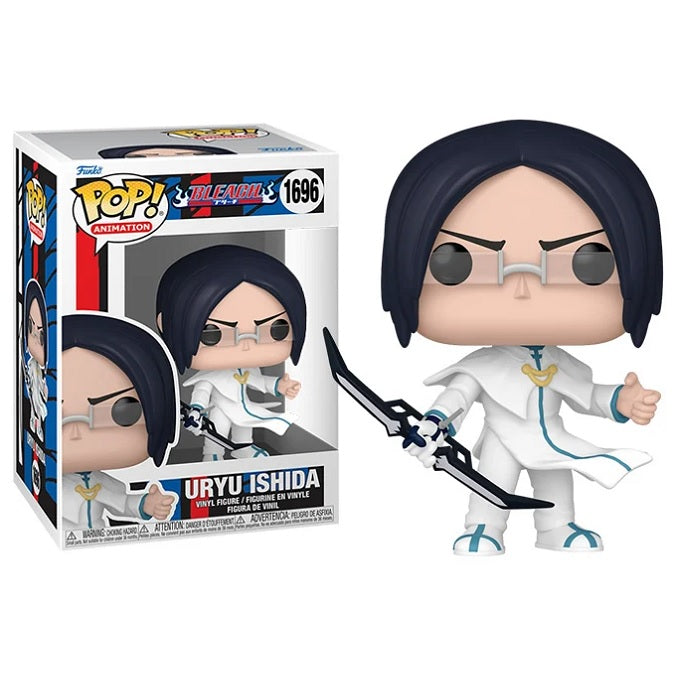 Bleach Pop! Vinyl Figure Uryu Ishida [1696] - Anime Collectible for Fans, Home & Office Display, Gift for Anime Lovers
