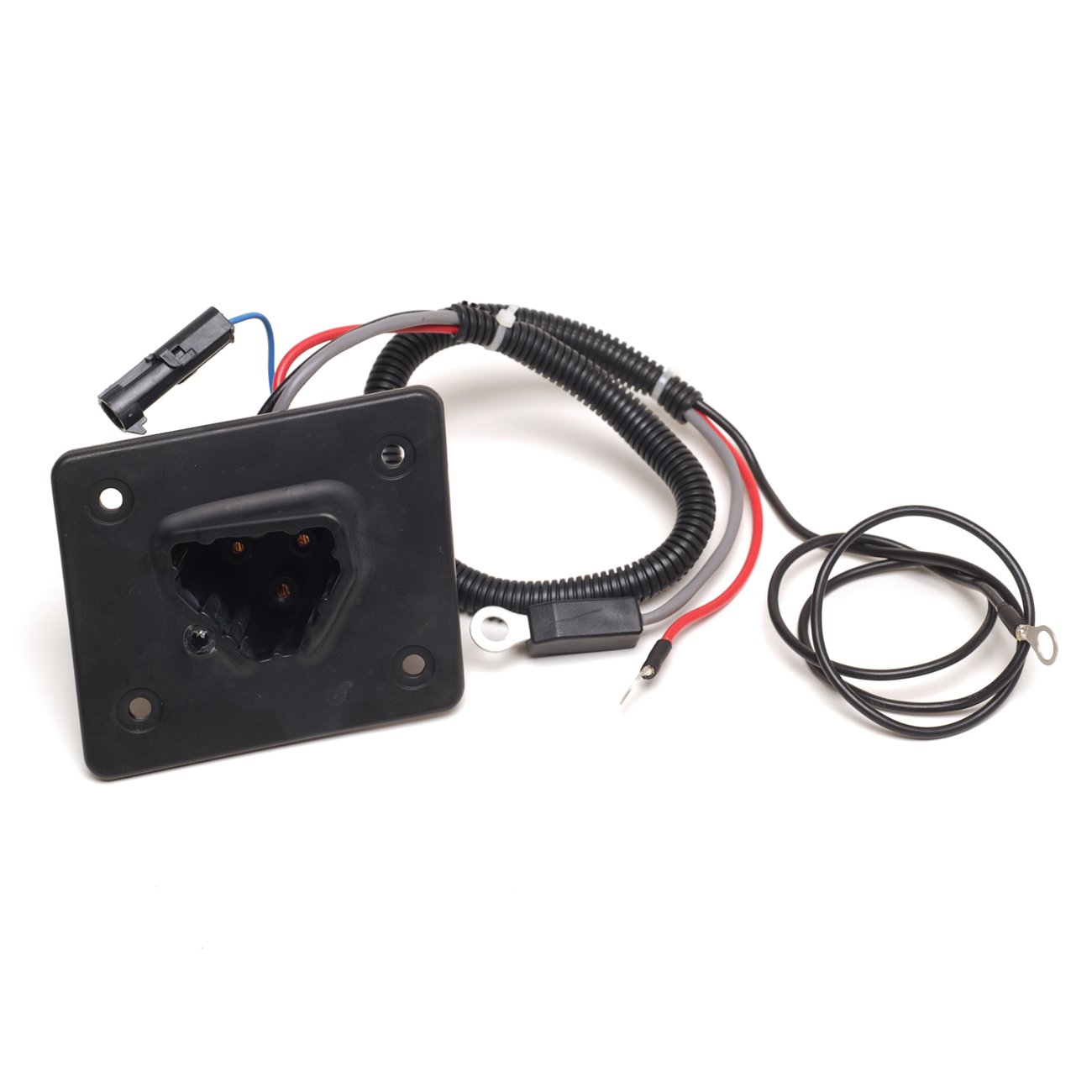 EZGO 602529 Delta-Q 48V Golf Cart Charger Receptacle - Replacement Part for EZGO Electric Golf Carts & Utility Vehicles | Perfect for Home, Course & Commercial Use