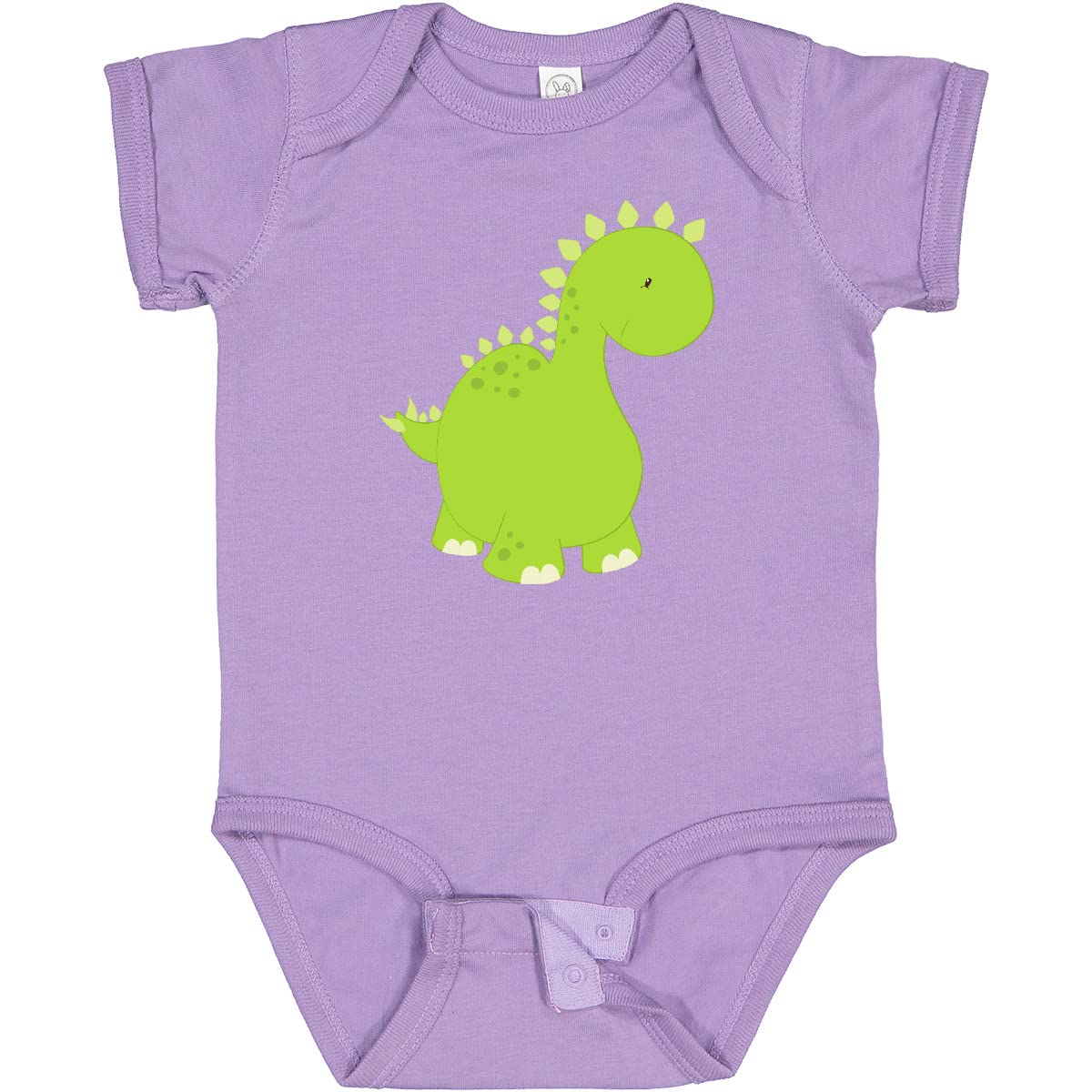 Inktastic Adorable Dinosaur Baby Bodysuit - Cute Stegosaurus Dino Onesie for Newborns & Infants | Perfect for Playtime, Photo Shoots & Dinosaur-Themed Birthday Parties