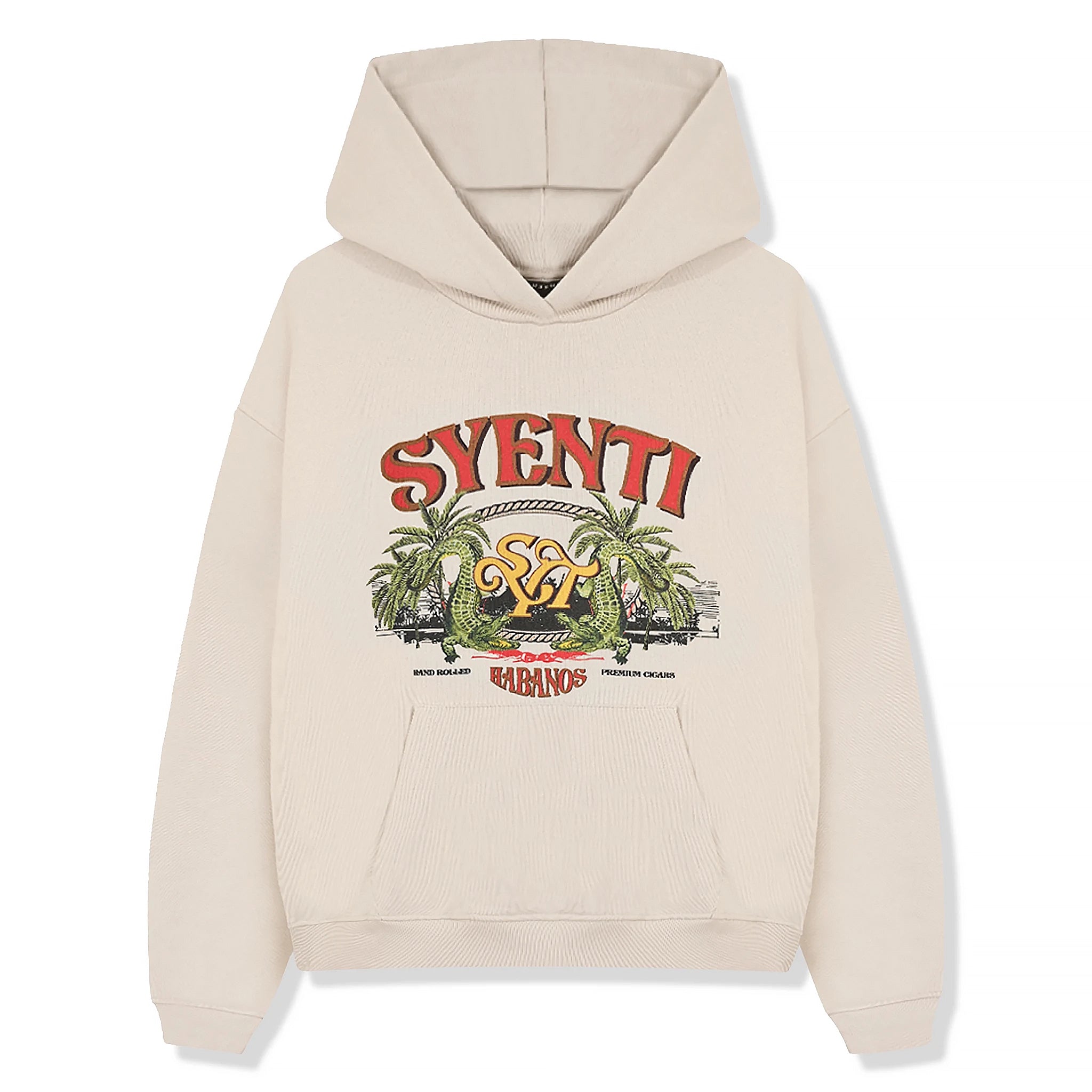 Syenti Habanos Lightweight Stone Hoodie - Men's Casual Pullover Sweatshirt for Outdoor Activities & Streetwear Fashion