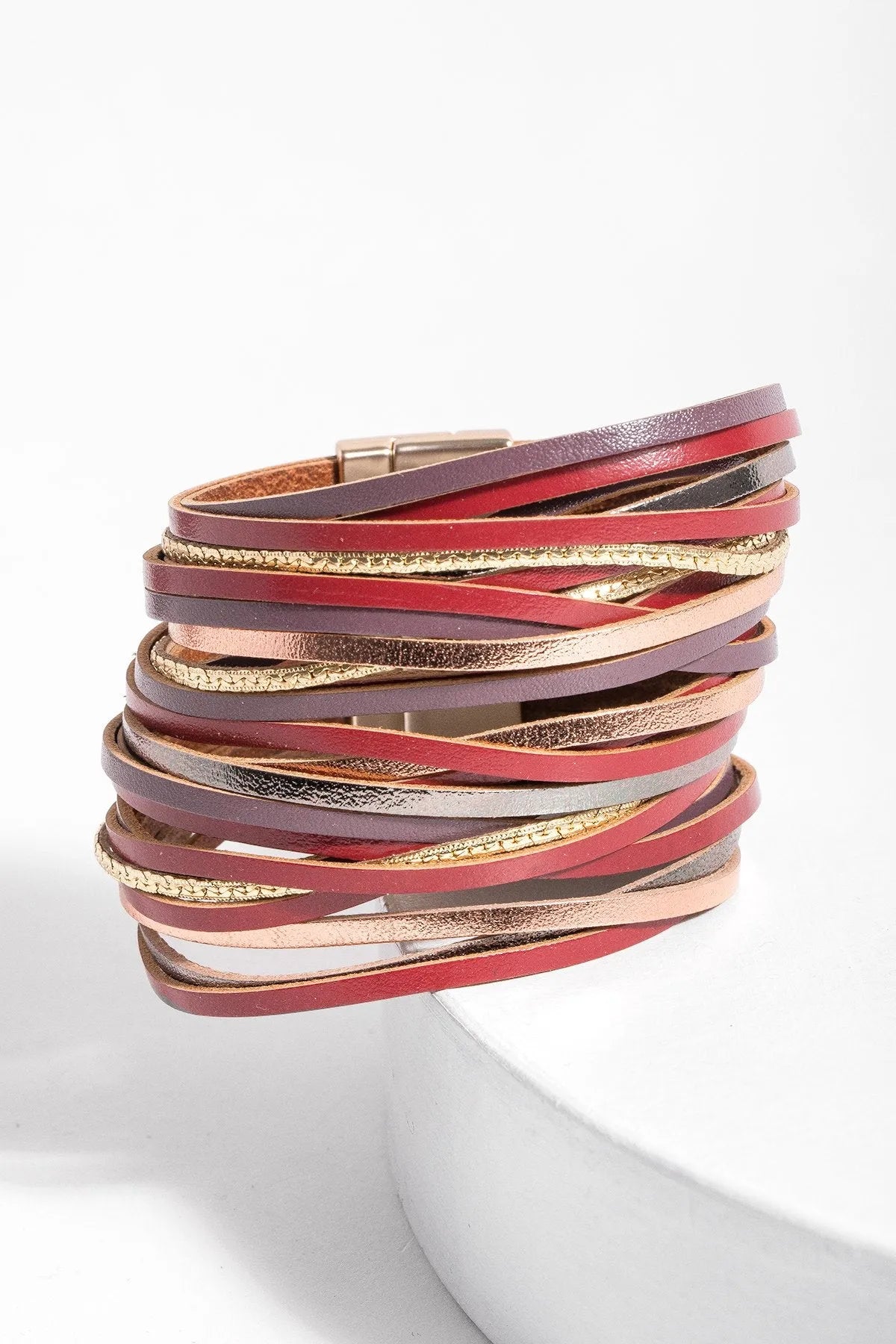 On the Line Bracelet - Stylish Adjustable Beaded Bracelet for Women | Perfect for Casual Wear, Layering & Gifts