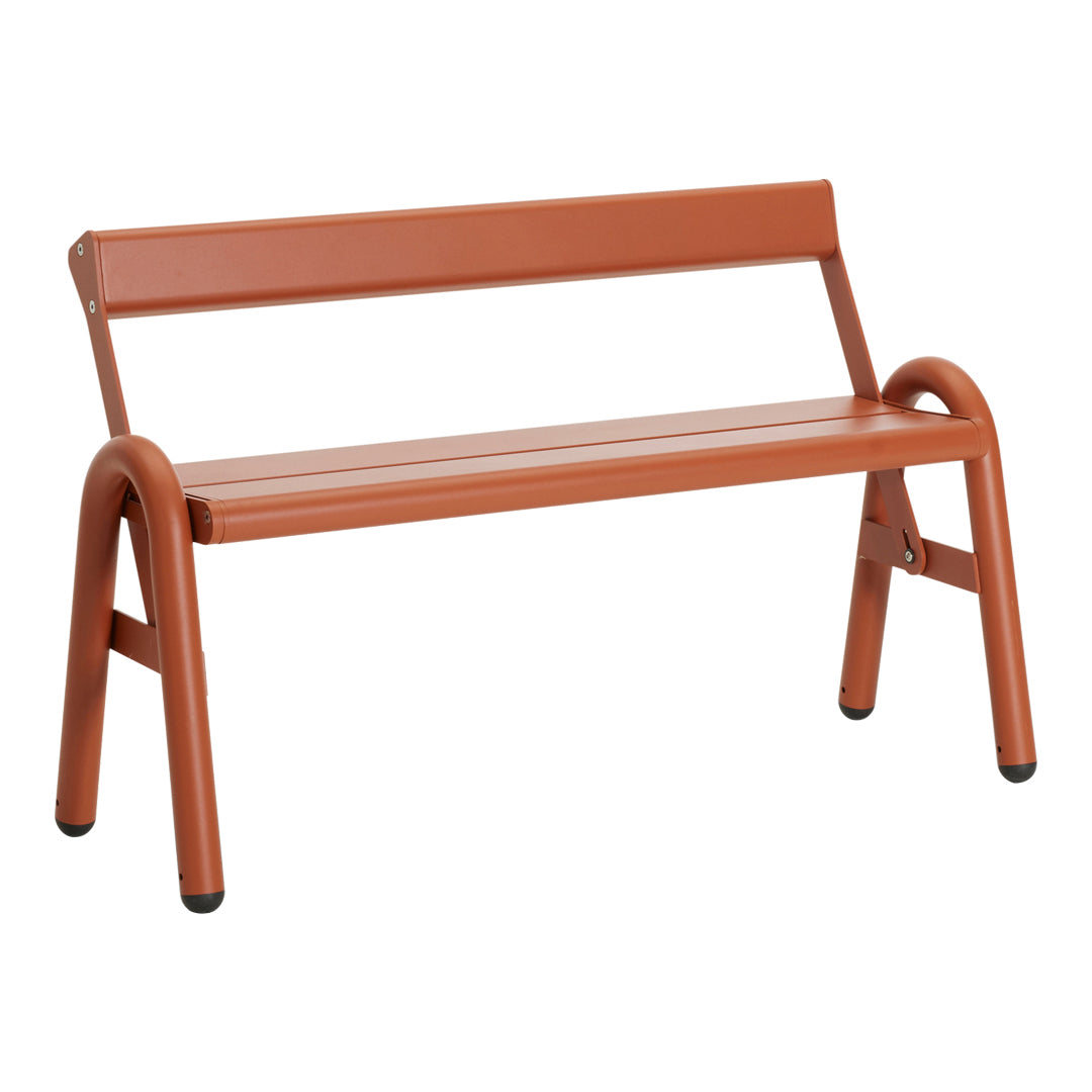 Extremis Dirk Wynants Amai Hilo Bench - Modern Outdoor Garden Bench for Patio, Backyard, and Terrace Seating