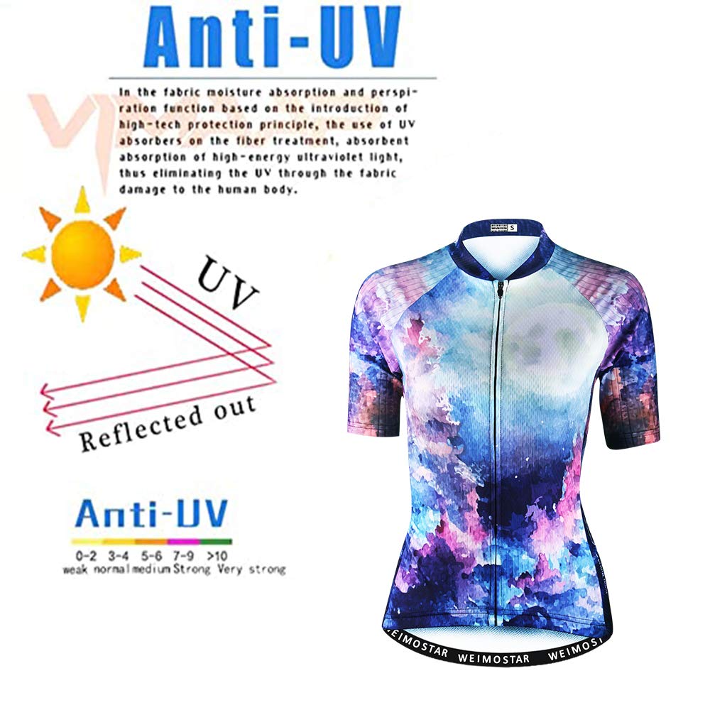 Women's Cycling Jersey - Breathable Short Sleeve Bike Shirt for Road & MTB | Perfect for Outdoor Cycling, Commuting & Fitness Training