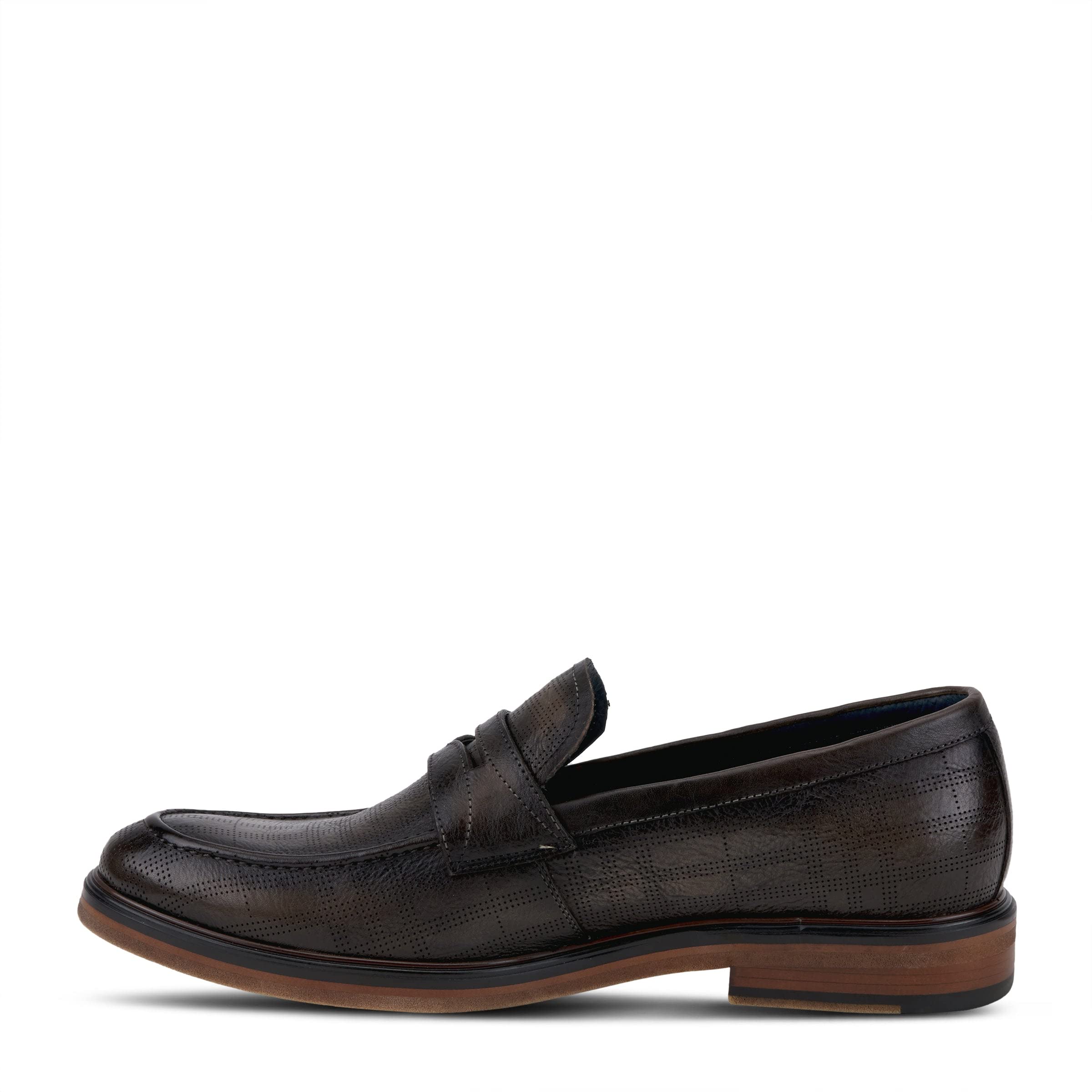 Spring Step Men's Brando Slip-On Shoe - Comfortable Casual Loafers for Walking, Work & Travel | Breathable & Lightweight Slip-On Shoes for Men