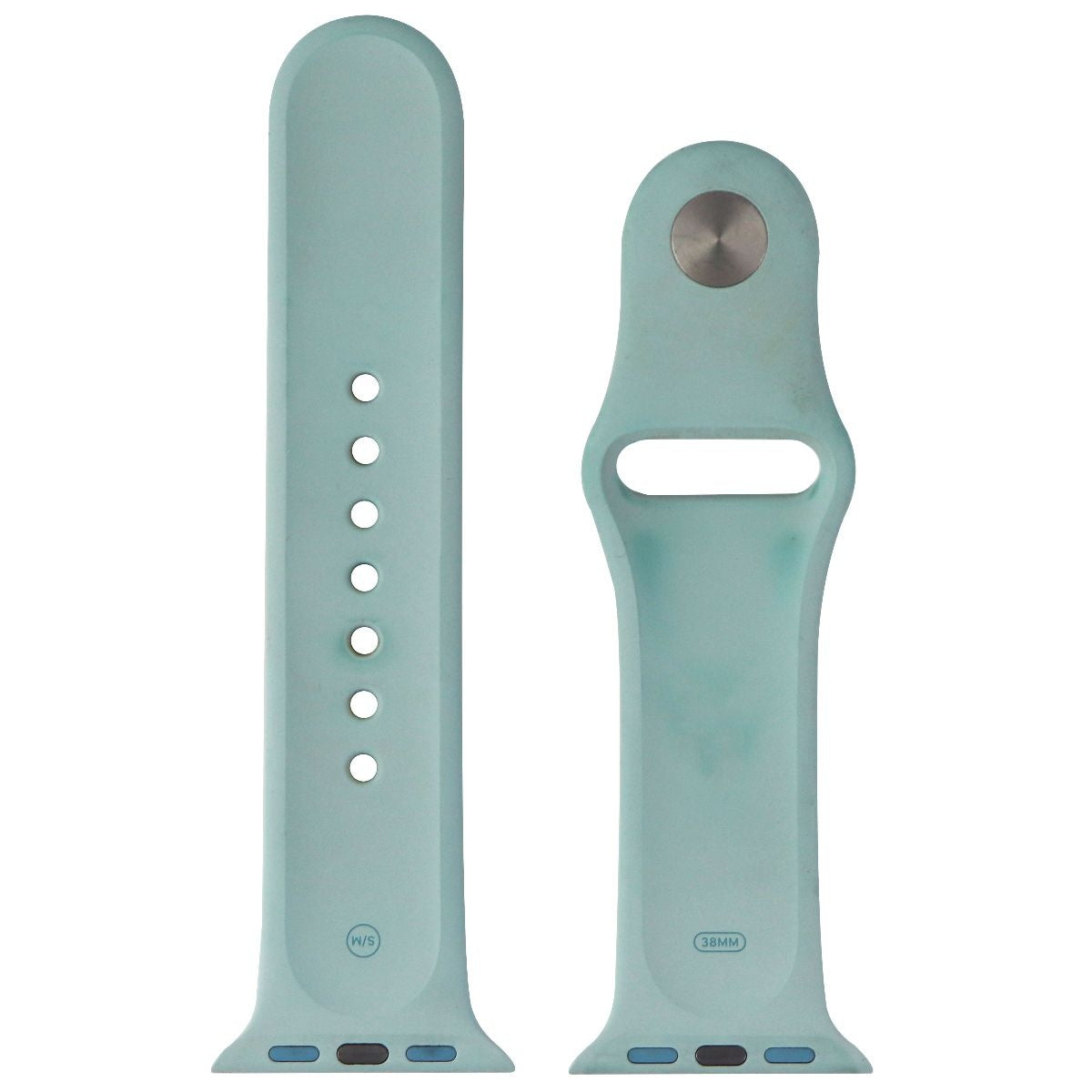 Apple Watch 38mm & 40mm Sport Band - Compatible with All Series (S/M Size) - Beryl Green - Perfect for Running, Workouts & Everyday Wear