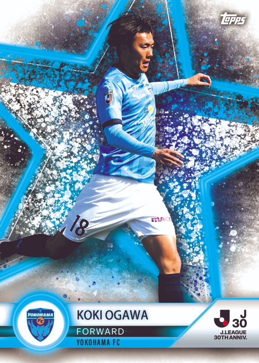 Topps J League 30th Anniversary Trading Cards - Limited Edition Japanese Soccer Collectibles for Fans & Card Collectors - Perfect for Sports Memorabilia Collections & Gift Giving