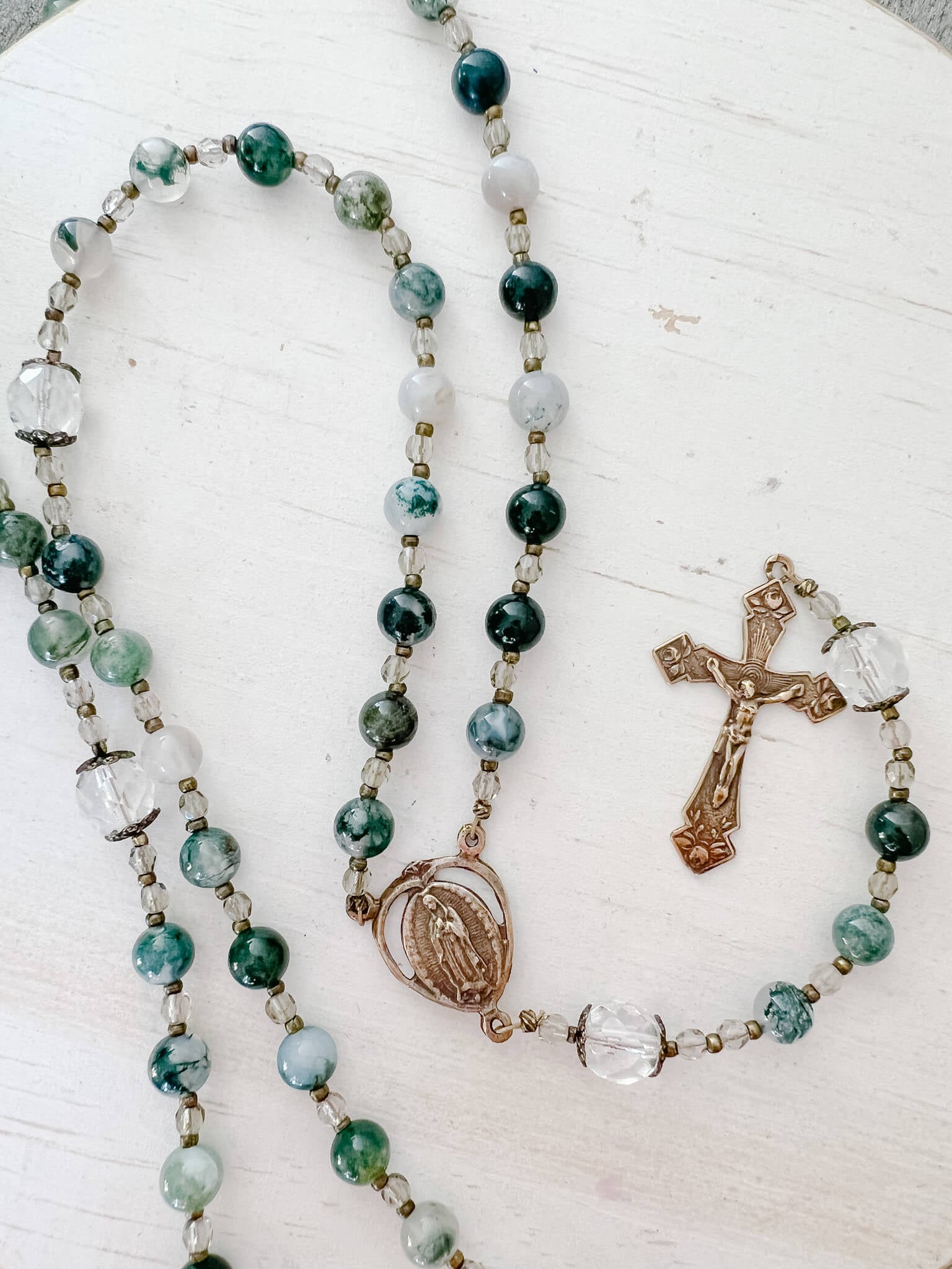 Our Lady of Guadalupe Rosary - Beautiful Catholic Prayer Beads for Devotion, Meditation & Spiritual Protection | Perfect for Daily Prayer, Church Use & Religious Gifts